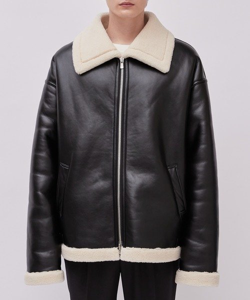 Lui's（ルイス）の「フェイクムートンBIGジャケット（ブルゾン）」 - WEAR